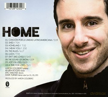 Aaron Goldberg: Home [CD]