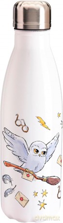 HARRY POTTER - Water Bottle - Hogwarts Symbols