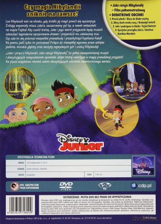 Jake i Piraci z Nibylandii: Jake ratuje Nibylandię [DVD]
