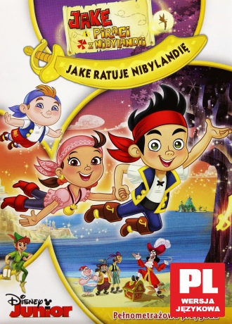 Jake i Piraci z Nibylandii: Jake ratuje Nibylandię [DVD]