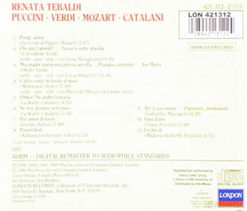 Renata Tebaldi: Renata Tebaldi [CD]