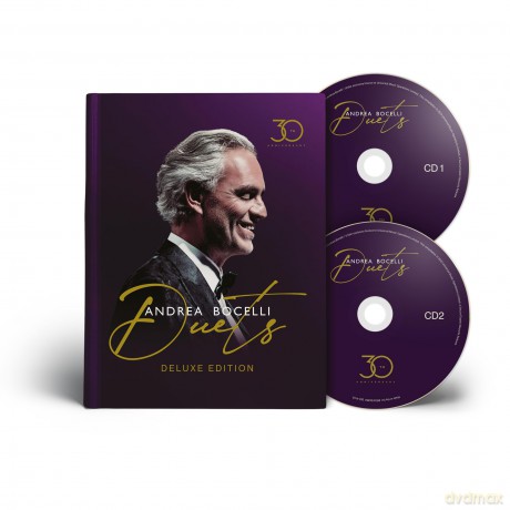 Andrea Bocelli: The Duets (Hardcover Book) [2CD]