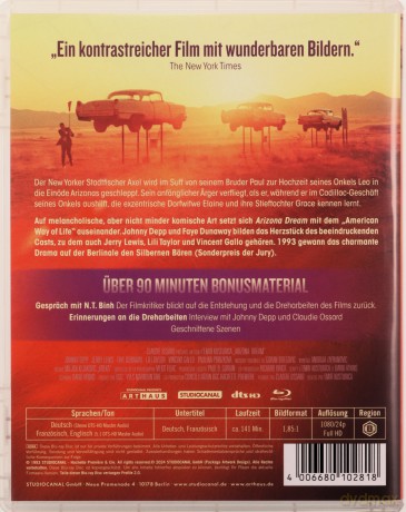 Arizona Dream [Blu-Ray]