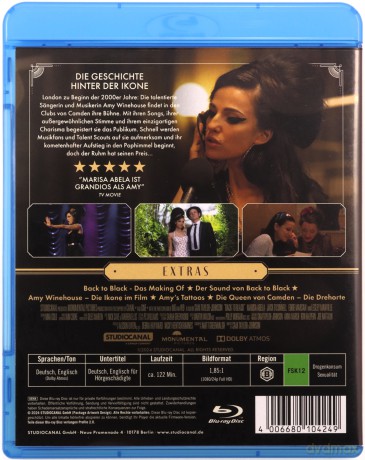 Back to Black (Back to Black. Historia Amy Winehouse) [Blu-Ray]