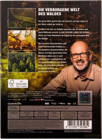 The Hidden Life of Trees (Sekretne życie drzew) [Blu-Ray]+[DVD]