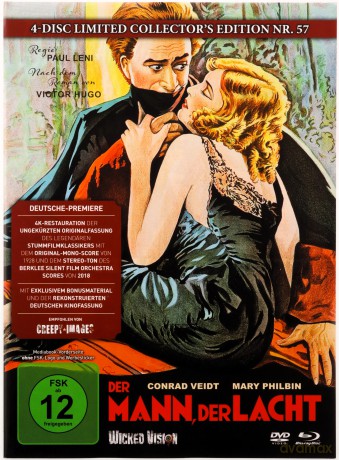 The Man Who Laughs (Człowiek śmiechu) [2xBlu-Ray]+[2xDVD]
