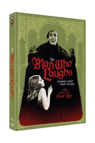 The Man Who Laughs (Człowiek śmiechu) (mediabook) [Blu-Ray]+[DVD]