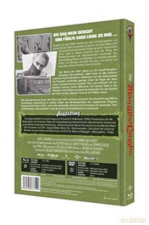 The Man Who Laughs (Człowiek śmiechu) (mediabook) [Blu-Ray]+[DVD]