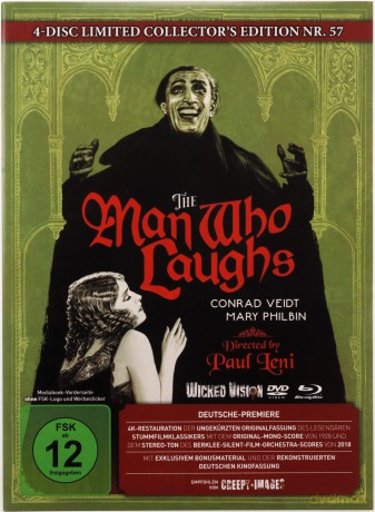 The Man Who Laughs (Człowiek śmiechu) (mediabook) [Blu-Ray]+[DVD]