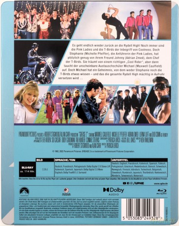 Grease 2 (steelbook) [Blu-Ray]