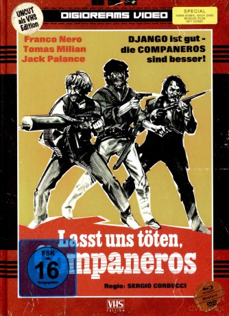 Companeros (Vamos a matar, companeros)  VHS Edition (mediabook) [2xBlu-Ray]+[2xDVD]