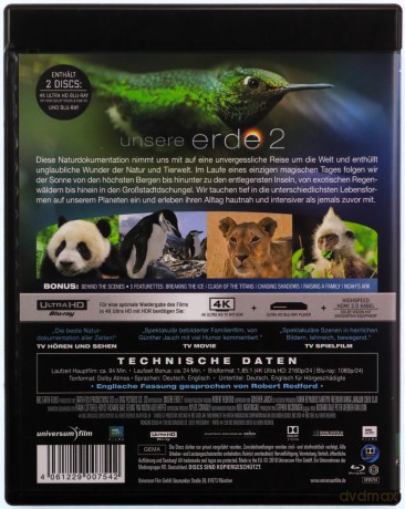 Earth: One Amazing Day (Ziemia: Niezwykły dzień z życia planety) [Blu-Ray 4K]+[Blu-Ray]