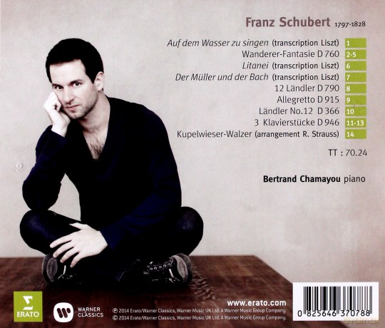 Bertrand Chamayou: Schubert: Wanderer standard [CD]