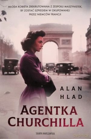 Agentka Churchilla - Alan Hlad, Tomasz Konatkowski [KSIĄŻKA]