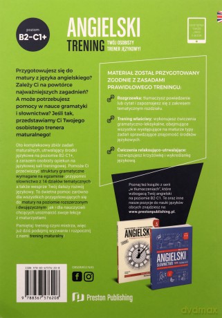 Angielski. Trening maturalny (B2-C1+) - Agnieszka Sękiewicz-Magoń [KSIĄŻKA]