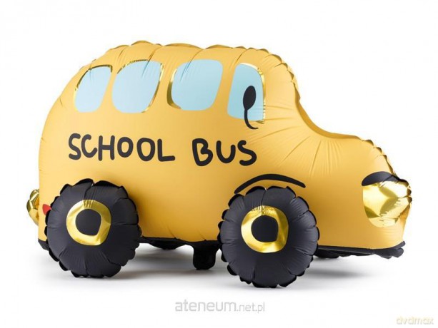 Balon foliowy stojący autobus 66x36cm