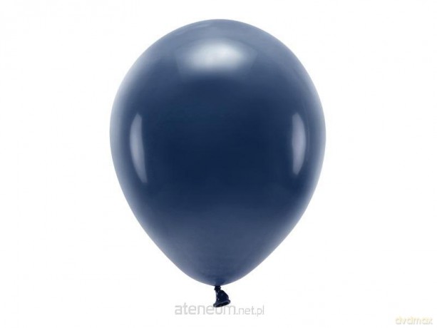 Balony Eco pastelowe granatowe 30cm