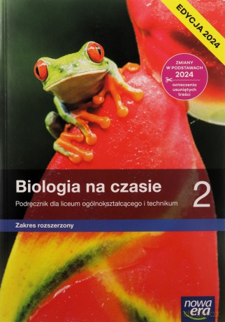 Biologia LO 2 Biologia na czasie Podręcznik zakres rozszerzony - Marek Guzik, Ryszard Kozik, Władysław Zamachowski [KSIĄŻKA]