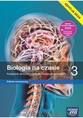 Biologia LO 3 Biologia na czasie Podręcznik zakres rozszerzony [KSIĄŻKA]
