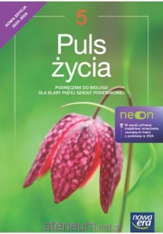 Biologia Szkoła podstawowa 5 Puls życia neon Podręcznik - Sęktas Marian, Stawarz Joanna [KSIĄŻKA]