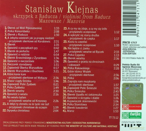 Stanislaw Klejnas. Muzyka Zrodel Vol. 29 (digipack) [CD]