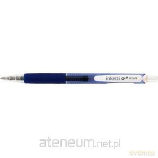 Długopis automatyczny żelowy 0,5mm nieb (12szt)
