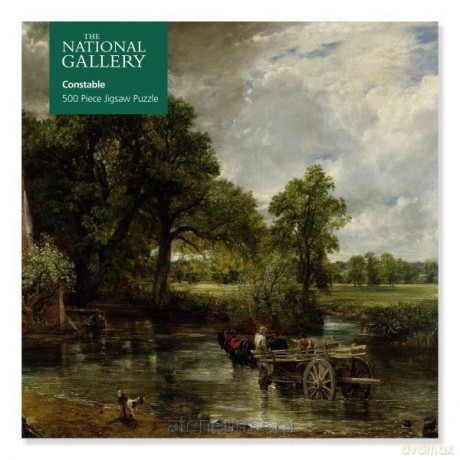 FLAME TREE 500 el. The Hay Wain John Constable [PUZZLE]
