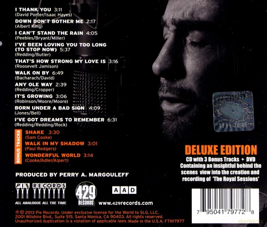 Paul Rodgers: The Royal Sessions (Deluxe) [CD]+[DVD]