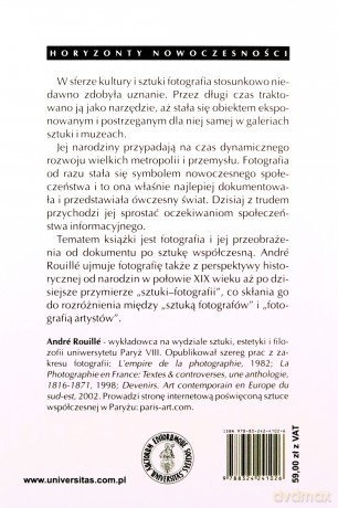 Fotografia. Między dokumentem a sztuką współczesną - Andre Rouille [KSIĄŻKA]
