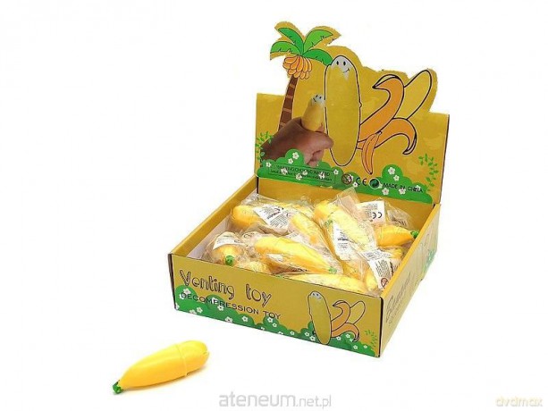 Gniotek banan 10,5cm
