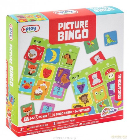 Gra Picture Bingo ze zdjęciami [GRA PLANSZOWA]