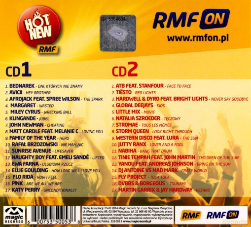 Rmf Hot New Vol.5 (digipack) [2CD]