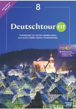 Język niemiecki Szkoła podstawowa 8 Deutschtour Fit neon Podręcznik - Ewa Kościelniak-Walewska [KSIĄŻKA]