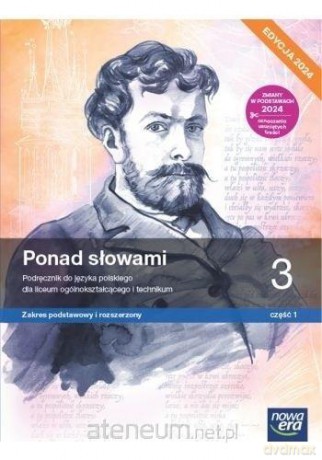 Język polski LO 3 Ponad słowami Podręcznik cz.2 [KSIĄŻKA]