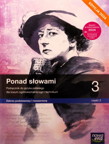 Język polski LO 3 Ponad słowami Podręcznik cz.2 [KSIĄŻKA]