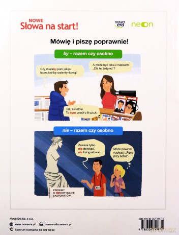 Język polski Szkoła podstawowa 8 Nowe Słowa na start neon Podręcznik [KSIĄŻKA]