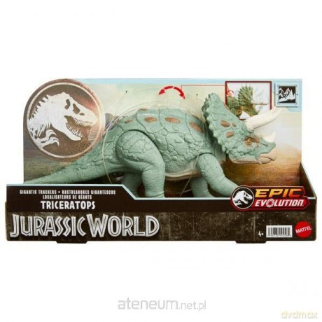 Jurassic World Gigant Dinozaur Triceratops HTK79 [FIGURKA]