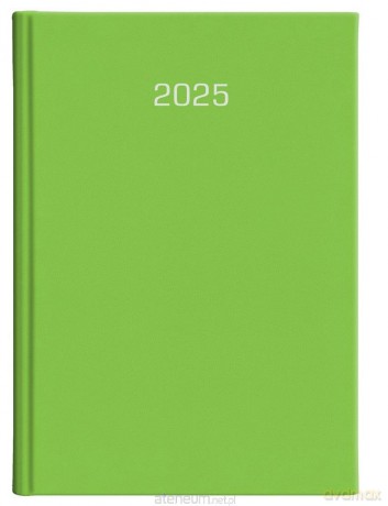Kalendarz 2025 A4 dzienny Albit seledyn [KALENDARZ]