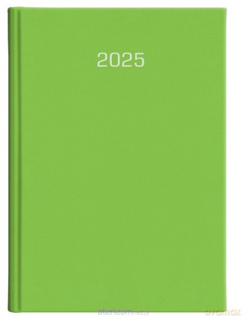 Kalendarz 2025 A4 tygodniowy Albit seledyn [KALENDARZ]