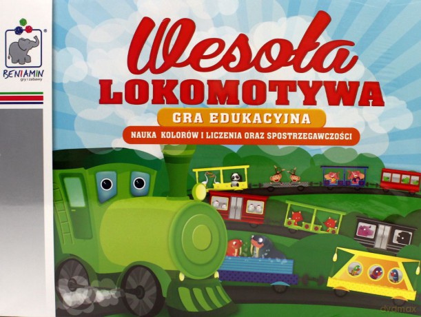 BENIAMIN Gra Wesoła Lokomotywa 602639 [GRA]