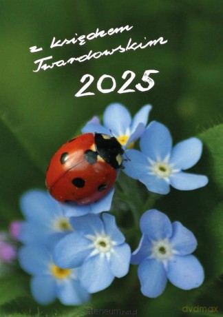 Kalendarz 2025 z ks. Twardowskim - biedronka [KALENDARZ]