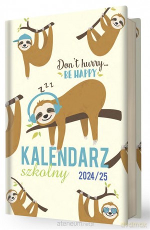 Kalendarz szkolny 2024/2025 A5 tygod. kieszonka [KALENDARZ]