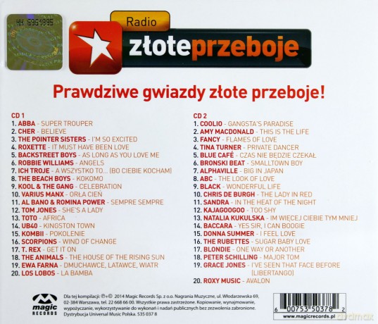 Złote Przeboje [CD]