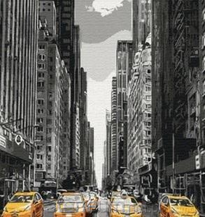 Malowanie po numerach - Taxi w NY