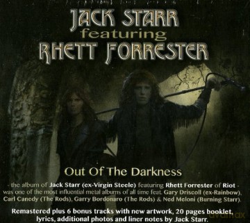 Jack Starr Rhett Forrester: Out Of The Darkness [CD]