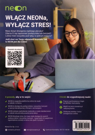 Matematyka Szkoła podstawowa 8 Matematyka z kluczem neon Ćwiczenie - Marcin Braun, Agnieszka Mańkowska, Małgorzata Paszyńska [KSIĄŻKA]