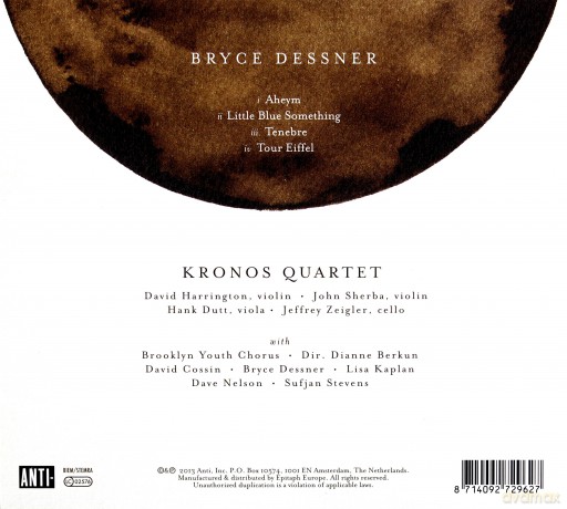 Kronos Quartet: Aheym [CD]