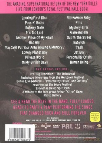 New York Dolls: Morrissey Presents The Return Of - Live... [DVD]