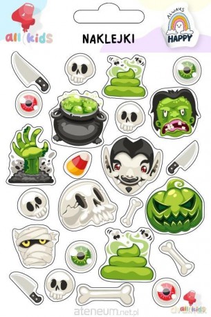 Naklejki dla dzieci Halloween 1