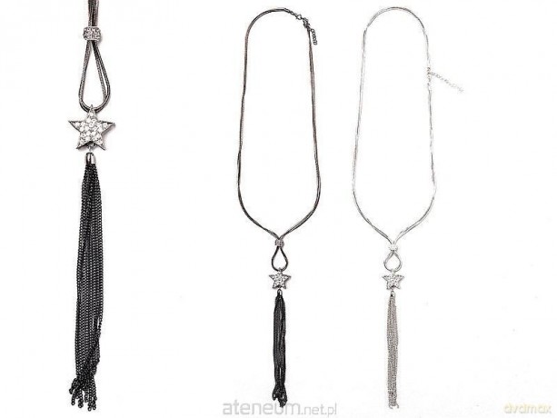 Naszyjnik gwiazda 55cm MIX